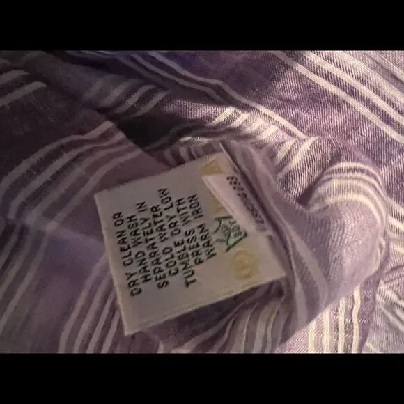 bugatchi purple mens dress shirt plaid button up shirt school boy - Picture 11 of 11